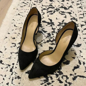 Micheal Kors velvet material heels